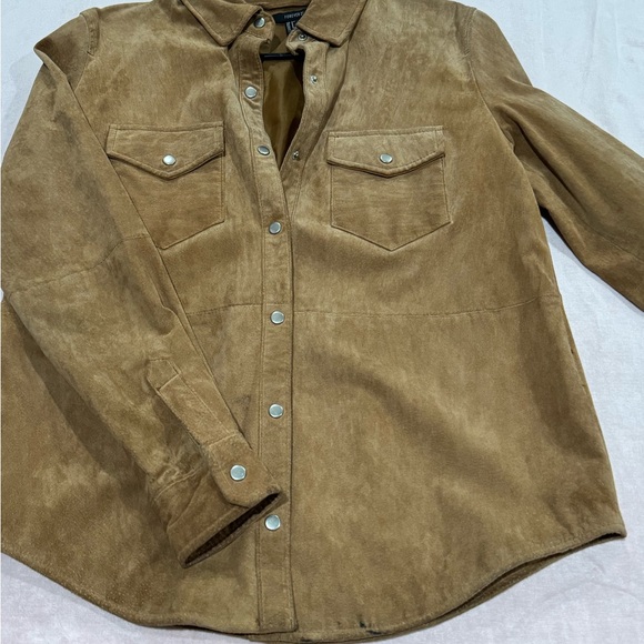 Forever 21 Jackets & Blazers - Forever 21 Light Brown Utility Jacket